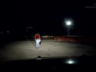 Xev Bellringer hot chick gets fucked outside