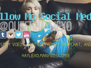 Hayliexo the obstinate queen pulls the cap