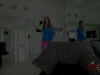 Lana Sharapova busty babe caresses shaved holes