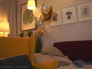 lovely_tammy_ graceful slut fucks pussy with a strap-on