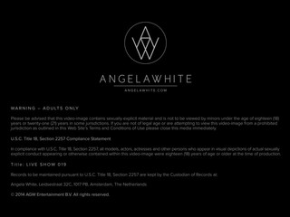 Angela seductive chick fucks sex toy