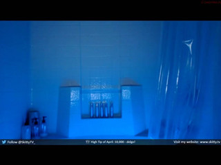 skitty charming takes off the dress