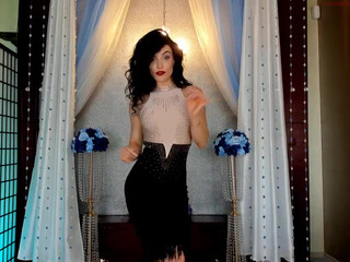 adysweet black-haired bitch demonstrates underwear