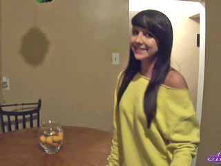 Andi Land manyvids naughty harlot - caresses big tits