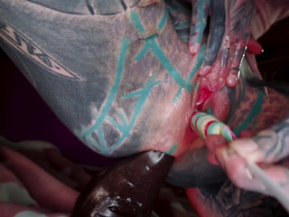 Anuskatzz manyvids amazing mare dancing striptease