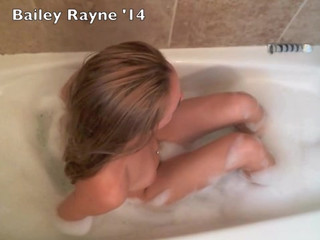 BaileyRayne  manyvids blonde hairstyle fingering shaved cunt