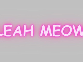 Leah Meow arranged a wet show in fries