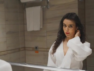 AdySweet titty  cam girl  jerks off in  private e