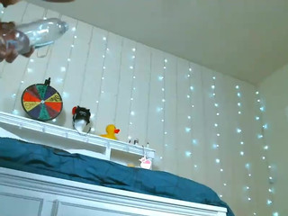 jennyblighe cute blond girl dabbles with a dildo