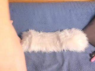 pussylovekate dick shows off her shaved cunt