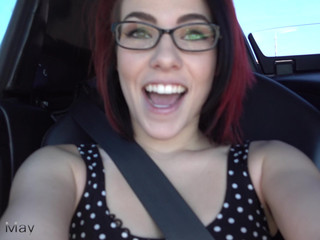 TrinityMay33 manyvids flashing in the sex toy store