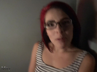 TrinityMay33 manyvids masturbating for a stranger in arcade