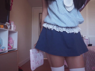 Kittenrawr aka Meowmix manyvids Kitten Gets Naughty In Class