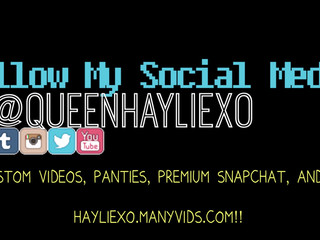 Hayliexo ManyVids Hitachi Cum Panty Stuff