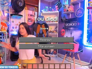 kloelamaravilla18 gorgeous beast caresses the vagina with fingers