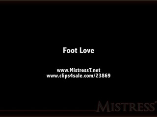 clips4sale Mistress T - foot love 720p