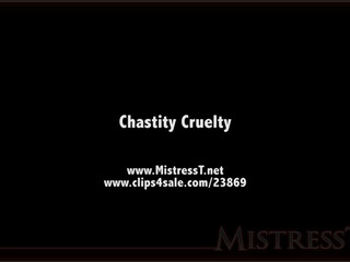 clips4sale Mistress T - chastity cruelty 720p