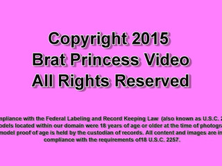 clips4sale Brat Princess - TENS Unit Tested on Cum Recycling Cow 480p