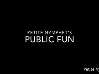 Petite Nymphet public fun