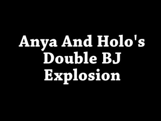 Holothewisewulf double bj with anyaamsel