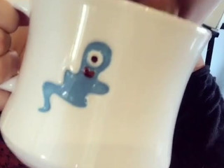 Cherie DeVille   thick slut caresses  tits