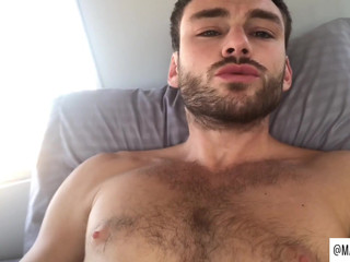 Max Adonis   busty lady masturbates shaved pussy