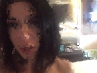 New haircut tender blonde squeezes boobs