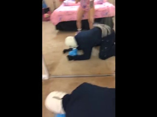 Daizha Morgann  shows chest