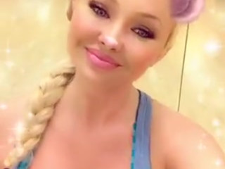 Summer Brielle videos [OnlyFans.com]   cute babe in stockings massages vagina with hand