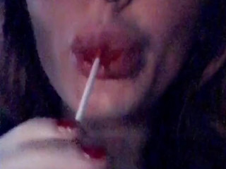 Sophie Dee  naughty bitch masturbates pussy sex toy