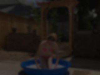 jilliandrake manyvids painted slut caresses small tits