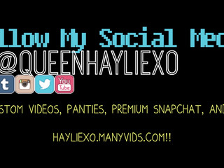 hayliexo manyvids shy babe seduces with big tits