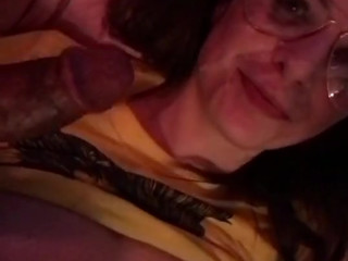 ivy  lebelle in stockings teased pussy lying on her back