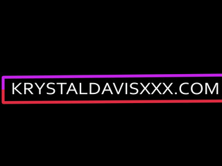 krystal davis whore babe masturbates shaved pussy