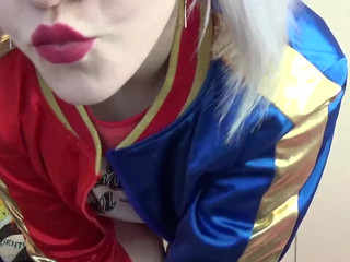 jiggleyourpuffs babe in stockings fingering sex toy