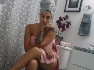 jamie valentine Wet brunette