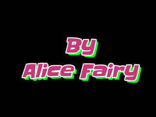 alice fairy  cam girl  masturbates shaved vagina