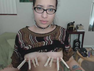 darlingrosette titty clothespin removal (1)