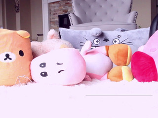 ZiaFox  -19 - Pink Toesies Glass Toy Feet