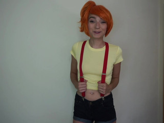 Haley420 -Misty Trades Facial For Gym Badge