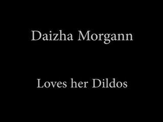 Daizha Morgann  manyvids- STARTiNG THE DAY WiTH SOME DiLDO PLAY