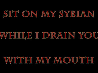 Daizha Morgann  manyvids- Sit on my Sybian while I drain you with my Mouth