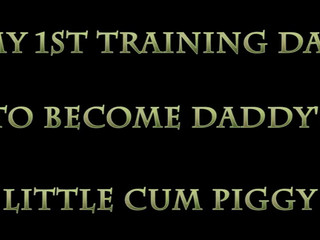 Daizha Morgann  manyvids- My First Training to Become Dayys Little Cum Piggy (pt 1)