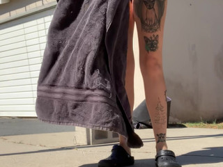 Leigh Raven OnlyFans  -19-10-08 7539881 Tanning in my backyard 1080x1920