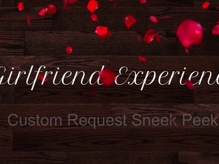 Avalon -A teaser of a recent Girlfriend Experience styled custom