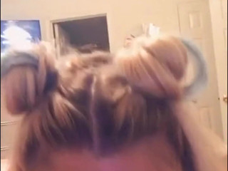 Ashleybarbie -I slobbed on his knob