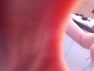 yamaguchi_ busty slut caresses both slits