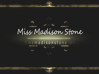 MissMadisonStone manyvids cute slut fucks vaginal opening