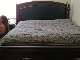 AzHotwifeXXX manyvids pretty chick fucks pussy with black dildo