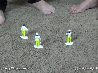 Miss LingLing manyvids busty blonde licks nipples